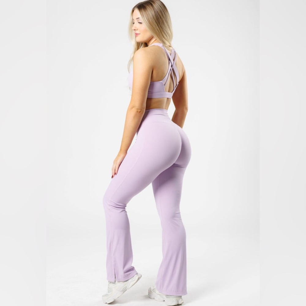 Paragon Original Sculptseam® Scrunch Butt Plus Flare Pastel Lilac Legging Small